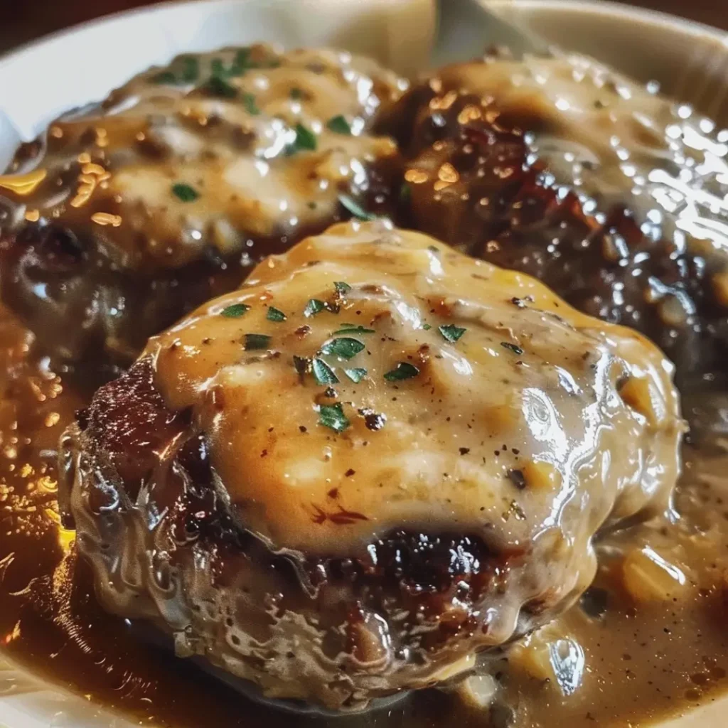 Amish Hamburger Steak Bake