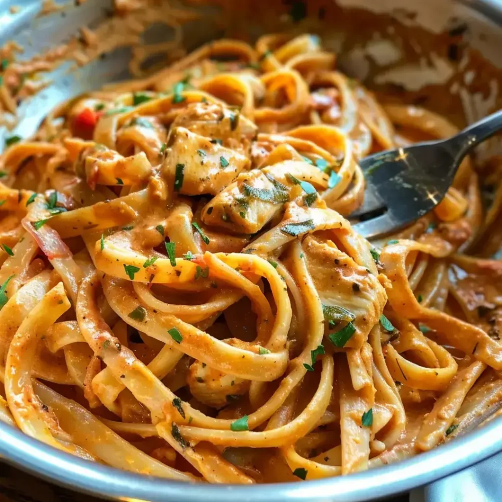 creamy sun dried tomato pasta